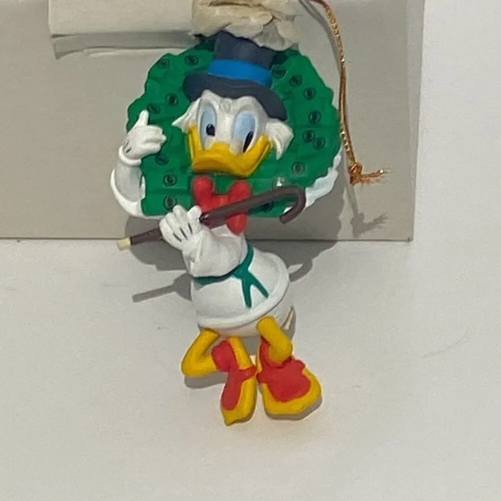 Disney Scrooge McDuck Christmas Ornament Money Wreath DuckTales Holiday Decor